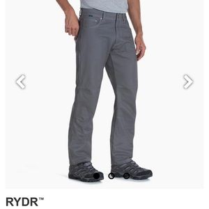 KUHL RYDER Men's Storm Grey Pants 38 x 34